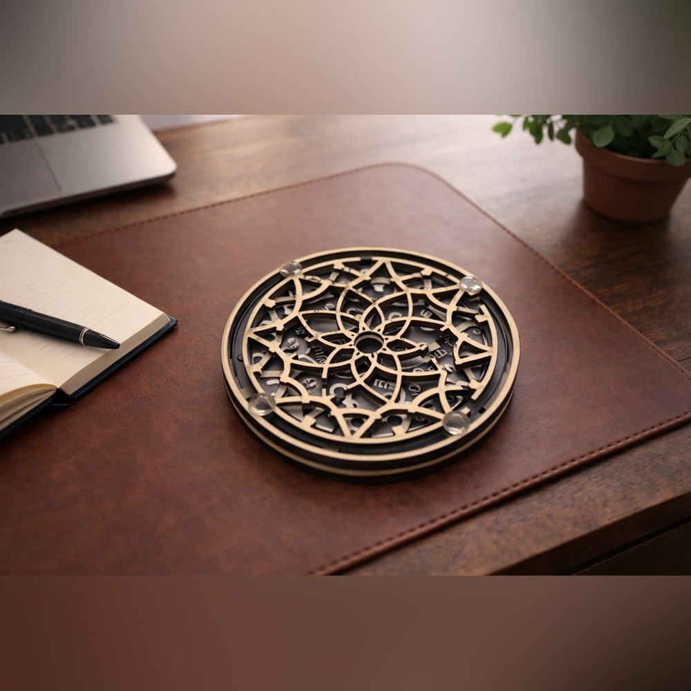 New Constantin Puzzles Flower Maze | Intricate Wooden Labyrinth Brain Teaser